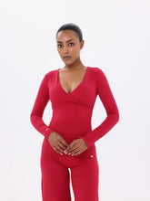 Nave Grace Long Sleeve Top – Red