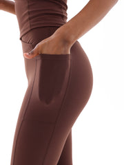 Nave Sculpt Flare Set – Cocoa Brown