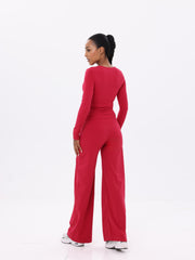 Nave Grace Long Sleeve Top – Red