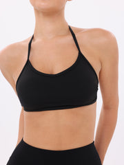 Nave Essential Halter Bra – Black